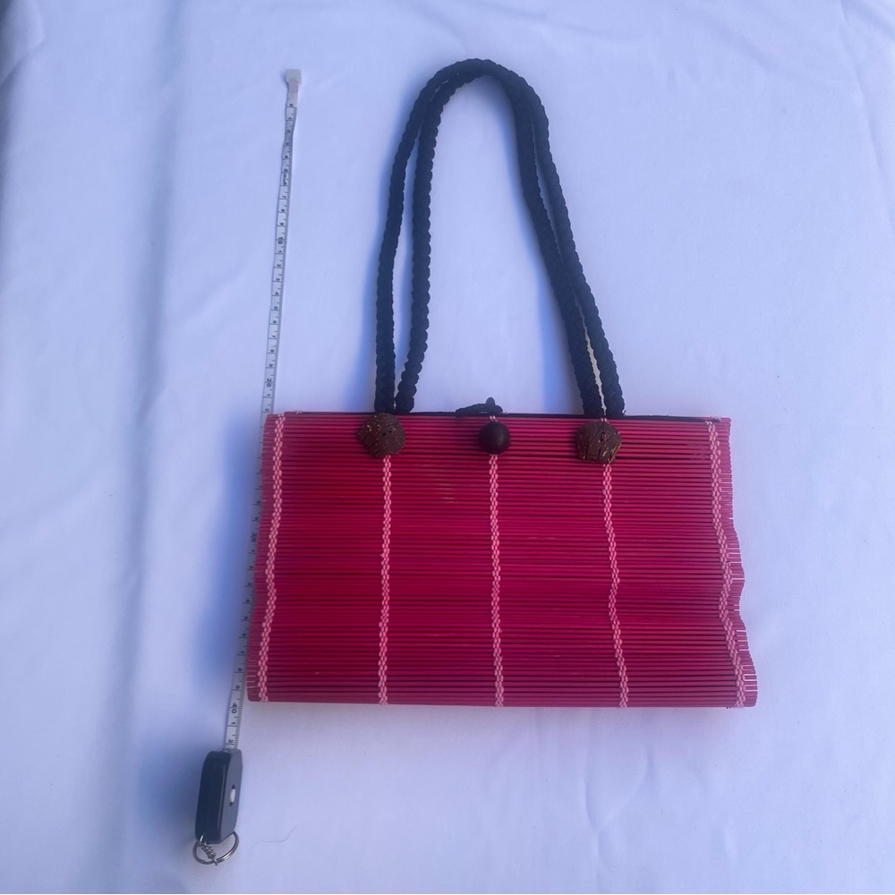 Hot pink purse